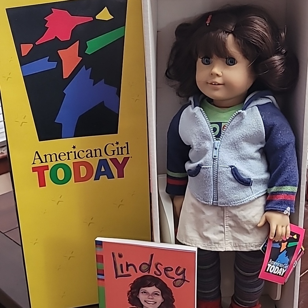 American Girl LINDSEY Doll PLEASANT COMPANY ! FIRST EVER GOTY AMERICAN GIRL DOLL